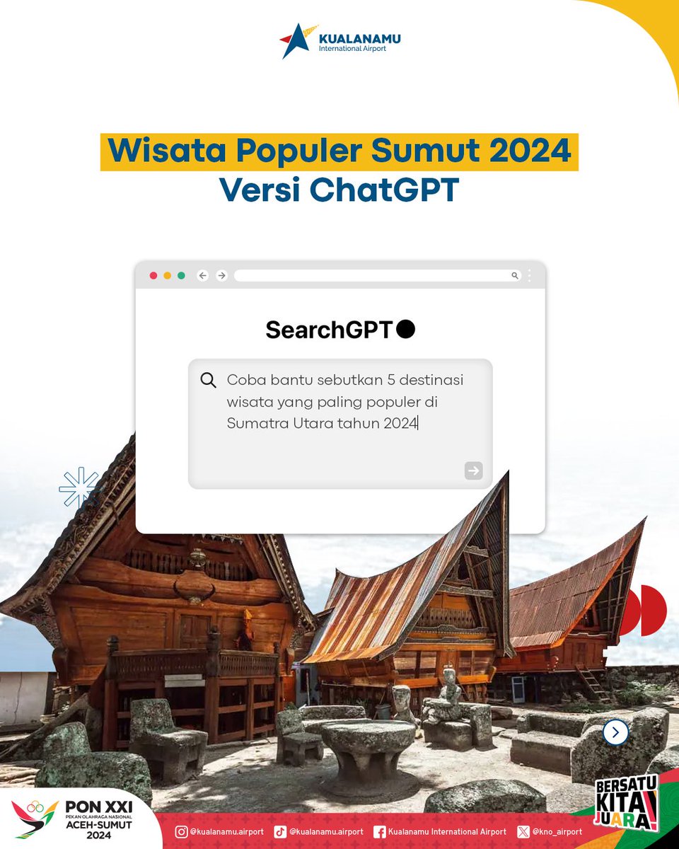 kno_airport's tweet image. Wah destinasi mana saja yang ingin kamu kunjungi? Coba share di kolom komentar ya #APfriends

#Kualanamu
#Bandarakualanamu
#Visitsumut