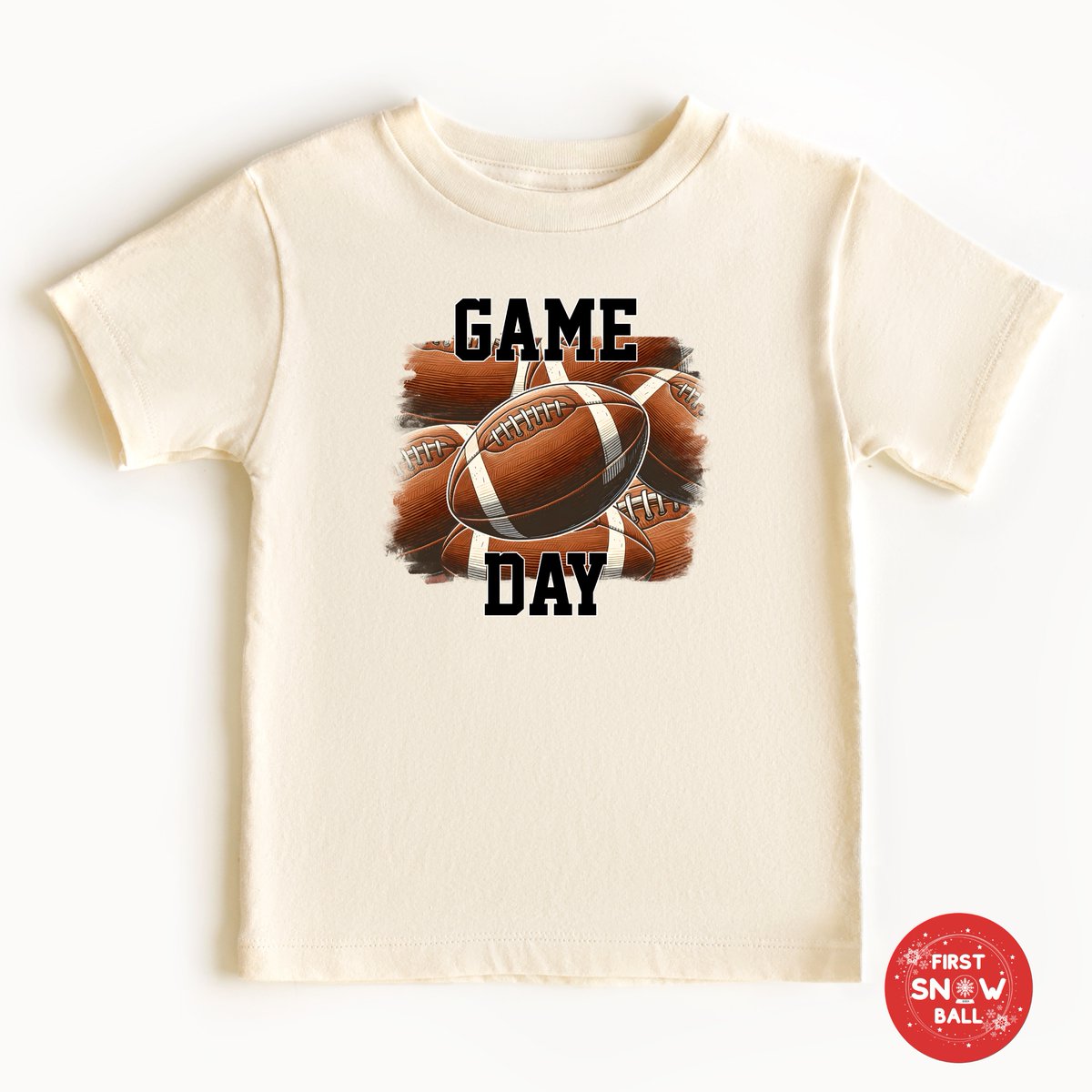 FirstSnowball's tweet image. 🏈 It's Game Day! 🎉 Show your football pride with this bold tee. Perfect for tailgating or cheering from home. Available in multiple sizes. Limited stock – grab yours now! 🙌 #GameDayStyle #FootballVibes firstsnowballdesign.etsy.com/listing/178521…