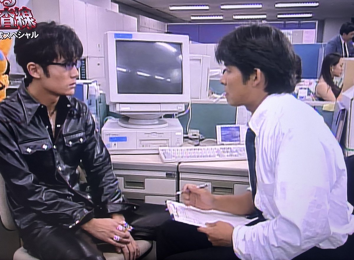 Minya_go6's tweet photo. #踊る大捜査線　歳末特別警戒スペシャル
鏡くん、登場！

#稲垣吾郎 https://t.co/gBaFhFYJ3f