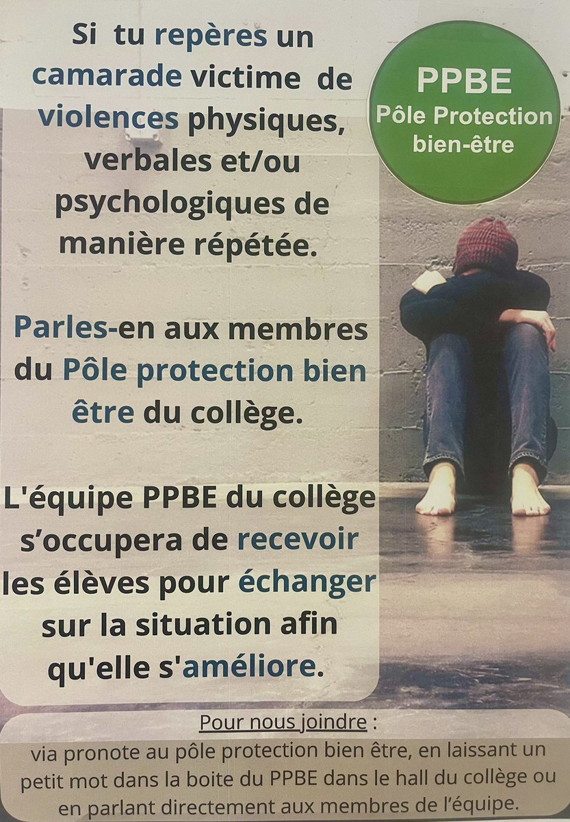 CesarAlves95's tweet photo. Merci à l’équipe #pHARe du @ClgRepublique. 
 La campagne est lancée  pour lutter contre le #harcèlement en recrutant nos ambassadeurs. 
Chèr(e)s élèves, nous comptons sur vous.
#harcelementscolaire @VilleNanterre. https://t.co/1fYXEdf7WC