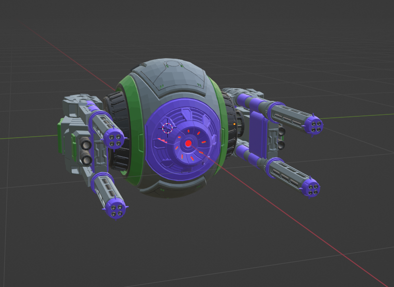 #SIGBLITZ 開発  
ドローンのモデリング中...
#indiedev #ゲーム開発 #UnrealEngine