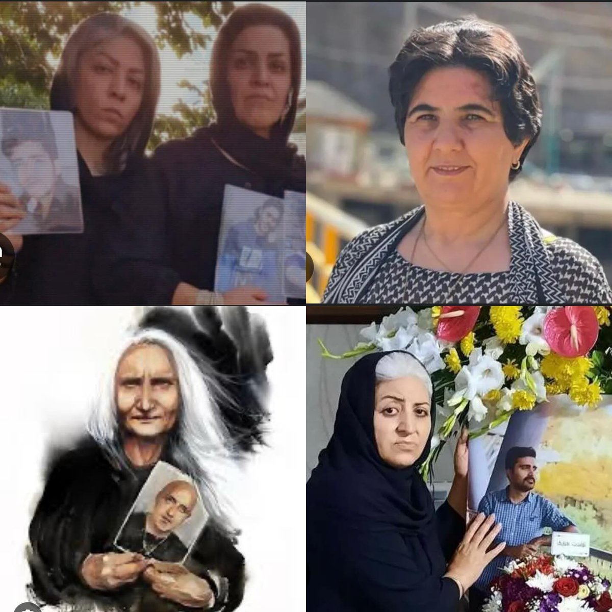 allahbakhshii's tweet photo. حمایت بتول حسینی مادر جاویدنام #بهنام_محجوبی از مادران دادخواه، او در صحفه اینستاگرام خود نوشت ؛

«ملت عشق از همه دین ها جداست
عاشقان را ملت و مذهب خداست 

#بهنامم 
باز مادرانی را به جرم دادخواهی میخوان زندان کنن،
این سیاه دلان نمی دونن جای مادران دادخواه در زندان نیست و دادخواهی جرم نیست،
منم به عنوان یکی از هزاران مادر دادخواه ایران عزیزمان ،پشت تمام مادران دادخواه هستم،
چون اگر تو هم این روزها بودی؛ شجاعانه طرف حق ،یعنی دفاع از مظلوم رو میگرفتی، 
آخه به همین خاطر تورو از من گرفتن،چشم خوشگله من.»

#گوهر_عشقی
#ناهید_شیربیشه
#دایه_مینا
#محبوبه_رمضانی
#رحیمه_یوسف‌زاده
#مادران_دادخواه