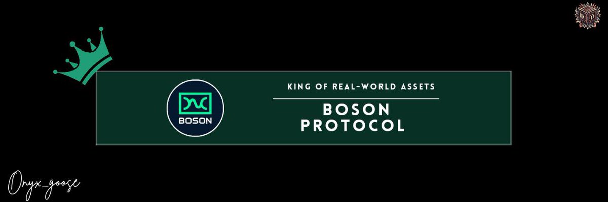 Onyx_goose's tweet photo. STILL SLEEPING ON BOSON PROTOCOL?

$Boson Protocol is changing commerce in the blockchain space by enabling the seamless exchange of physical assets. Awarded "Tech Pioneer" by the World Economic Forum, Boson has established itself as a leader in decentralized commerce (dCommerce) with major partnerships with @SuperchiefNFT , @WooCommerce  and so many more. @BosonProtocol is a developed protocol ready for mass adoption with established distribution channels and a growing community of developers creating applications on its platform.
$BOSON allows brands to tokenize physical items, facilitating direct sales without centralized intermediaries. The technology automates transactions using smart contracts, ensuring fair exchanges and consumer protection.
The protocol's vision is to create a unified digital marketplace for physical goods, akin to "Uniswap but for e-commerce," where all products are listed and transactions are automated via smart contracts.   

By addressing challenges like the physical asset problem and ensuring fair exchanges, Boson Protocol is transforming traditional commerce into decentralized Commerce that benefits everyone.