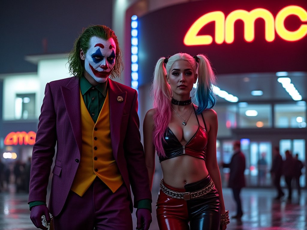AMCcheerleader's tweet photo. 🃏 the movies are back baby 😈 #Joker2 https://t.co/KFBbN2miTo