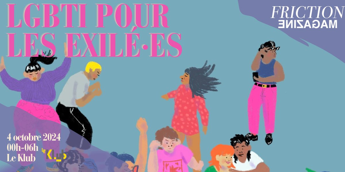 La crème de la nuit queer pour une parenthèse dansante et solidaire. 10 artistes, 3 collectifs, 2 dancefloors, stands associatifs, pour se mélanger et se rencontrer.
Vendredi 4 Octobre 2024 au <a href="/Le_Klub/">Le Klub Paris</a> 
parislgbt.com/listing/lgbti-…