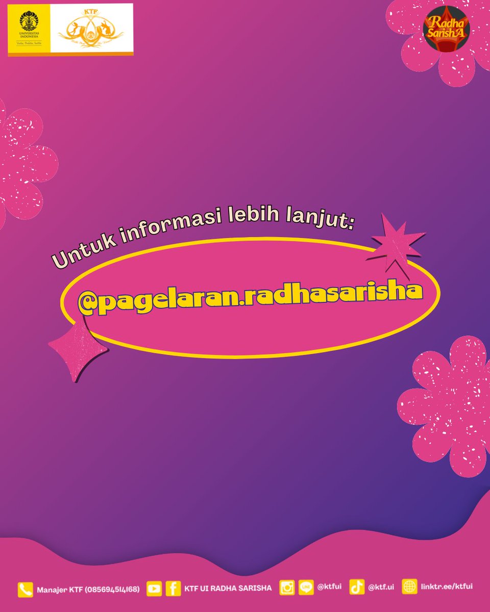 KTF UI Radha Sarisha tweet media
