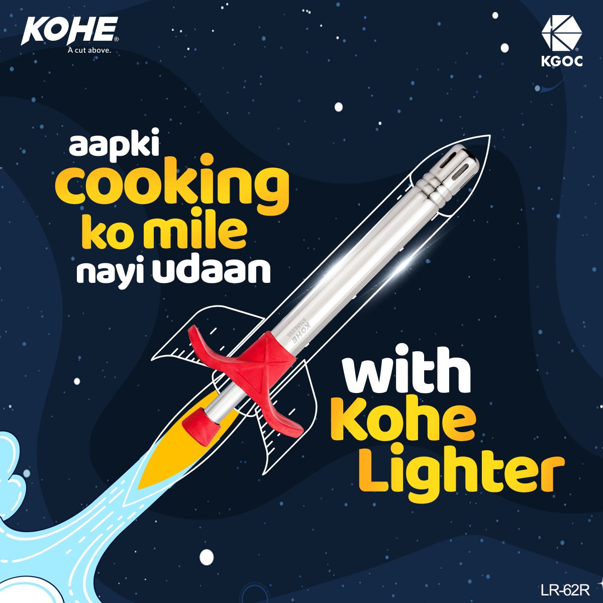 KgocKohe's tweet image. Spark up your kitchen adventures effortlessly with Kohe Gas Lighter.

#KoheKitchenEssentials #KoheGasLighter #KoheLighter  #CulinaryCompanion #CookingWithCharacter #ACutAbove #KoheEssentials