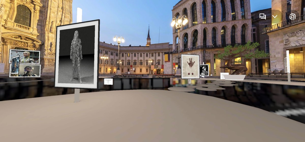 I placed some work by Italian artists in the cryptoart gallery section spatial.io/s/SingularityU…
Let's admire them together 24/09 6pm CET during the mixed (24Ore B. School, Youtube, metaverse) #event58 by <a href="/singularityumi/">SingularityU Milan Chapter</a>!
Learn more about #AGI starting from app.singularityumilan.com/event/xlx-58