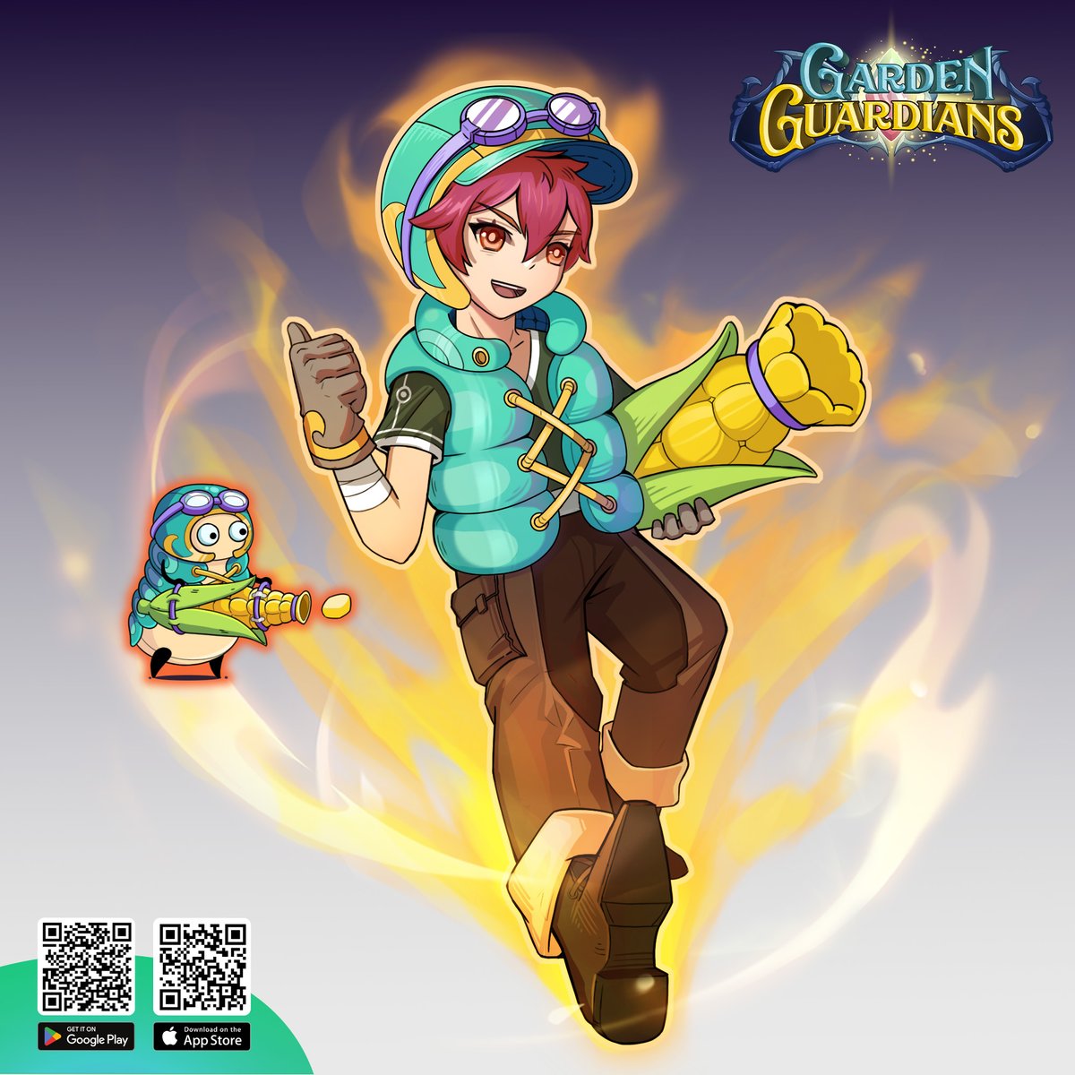 Element6Tech's tweet photo. When your game character gets an anime upgrade! (Part 3) 
#GardenGuardians #Element6 #E6Games #MobileGame #anime #wibu https://t.co/YY4ZuewSNt