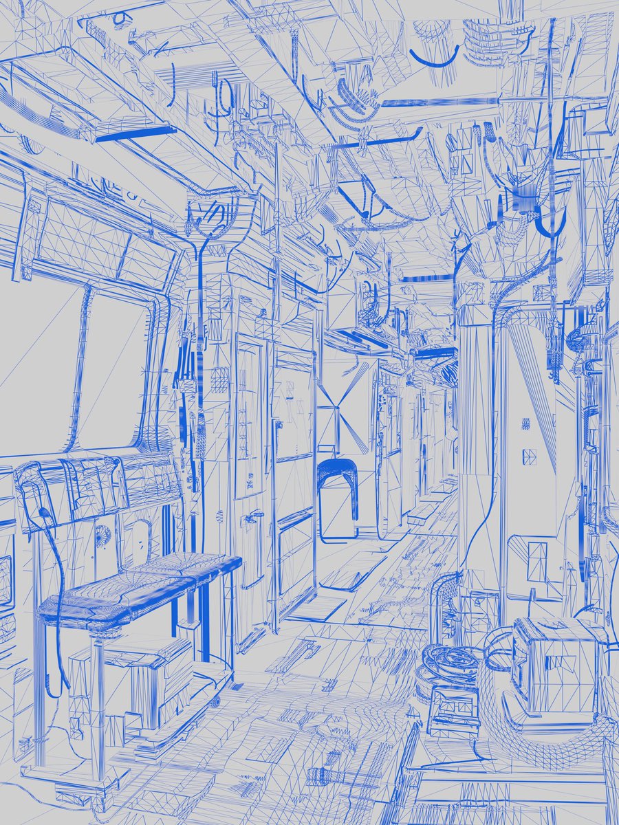 nKFZinb7BM88845's tweet photo. 2作品目: SF調の地下施設の模写をしました。
MAYAでモデリングを行いUE5でレンダリングしました。
模写元がAI生成画像であったためAI生成画像特有の歪みや矛盾点などの再現に苦しみましたが、なんとか完成できました。

#CGブラッシュアップクラス
#クリエイティブアカデミー
#3DCG
#MAYA
#UE5 https://t.co/lKx5cJy26O