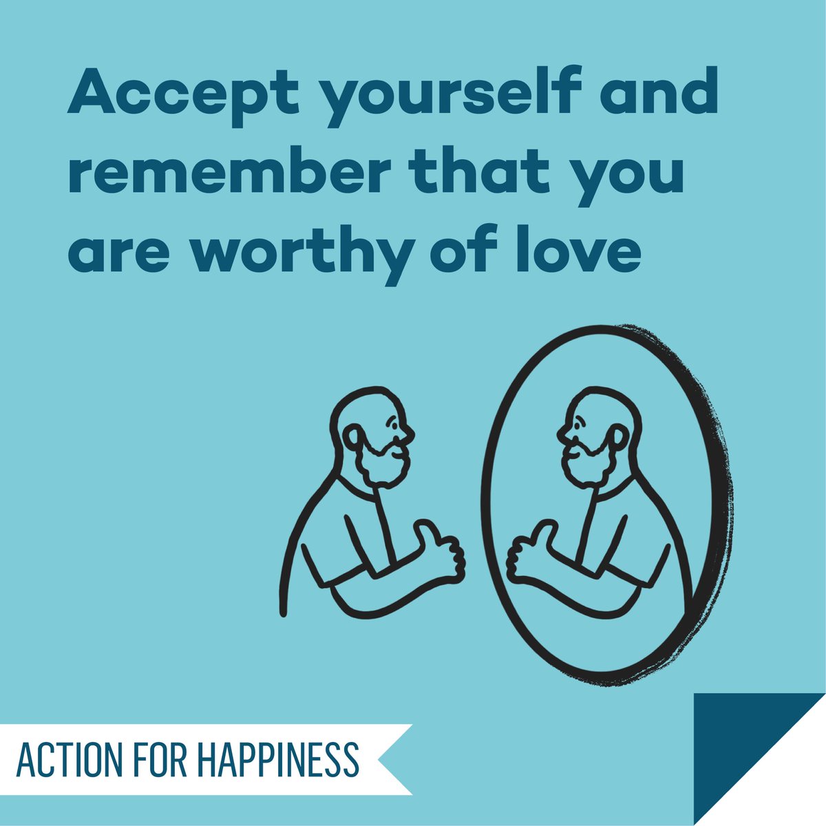Self Care September - Day 24: Accept yourself and remember that you are worthy of love actionforhappiness.org/self-care-sept… #SelfCareSeptember