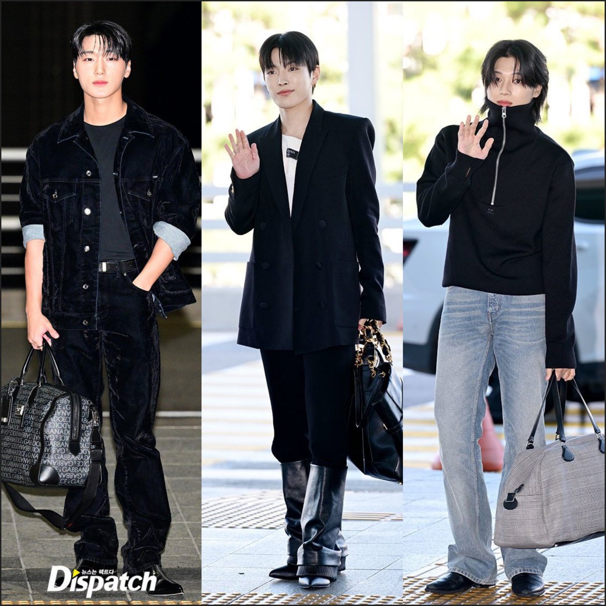 ATEEZITALY_'s tweet photo. Che dire?!! I principi della Fashion week 🤩

#Choisan #Hongjoong #Wooyoung #ATEEZ https://t.co/dhIUcyabjH