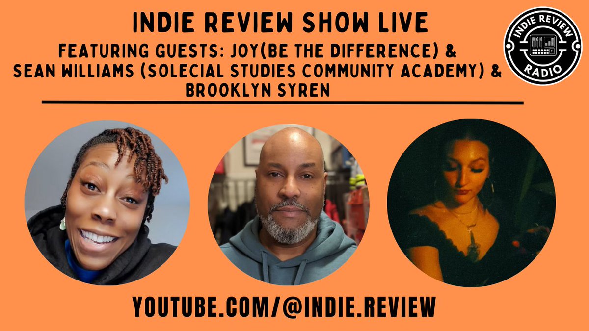 IndieRevue's tweet photo. Check out our #YouTube live #StreamingNow featuring guests: @BTDLLC &amp; @SOLEcialStudy &amp; Brooklyn Syren
watch here https://t.co/yhwLOrRj4h .. #VIDEO #entertainment #talk #music #business #media @OSDLIVE https://t.co/99b69WYD1w