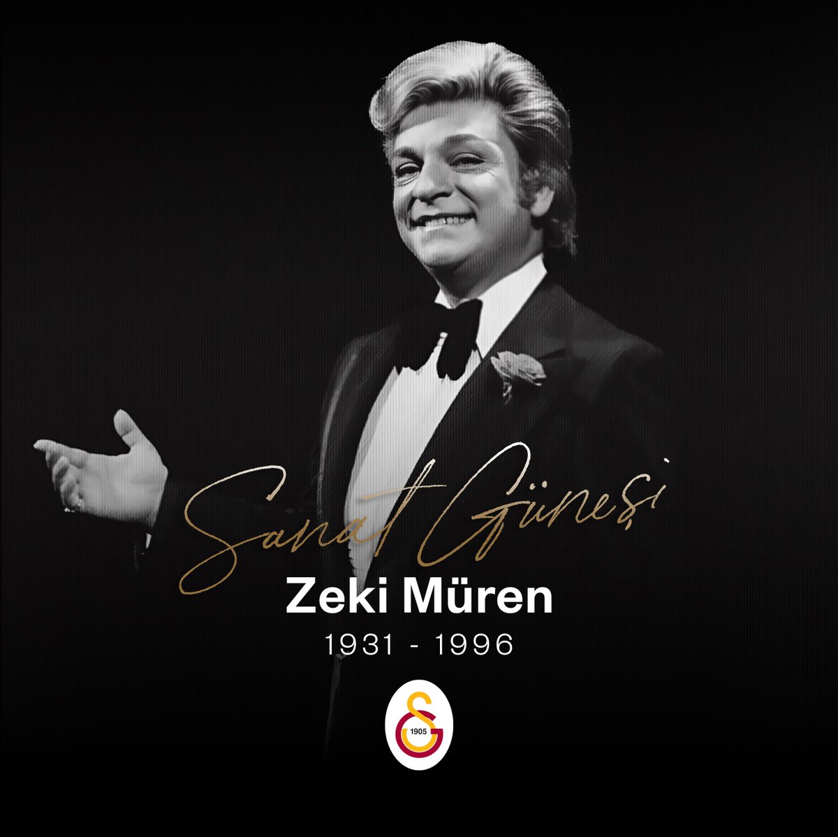 Türk sanat müziğinin en önemli yorumcu ve bestecilerinden, sanat güneşimiz #ZekiMüren'i aramızdan ayrılışının 28. yılında sevgi, saygı ve rahmetle anıyoruz.