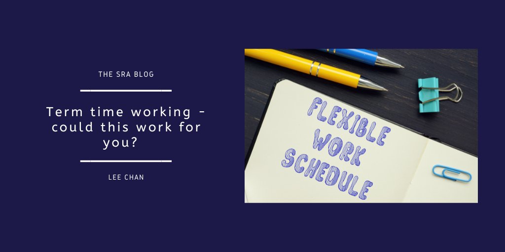 In this blog post Lee Chan, Insight Lead at the government agency UKHSA, reflects on her experience of moving to a flexible work arrangement called term-time working. 
the-sra.org.uk/SRA/Blog/Termt…
#Flexibleworking #SocialResearch
