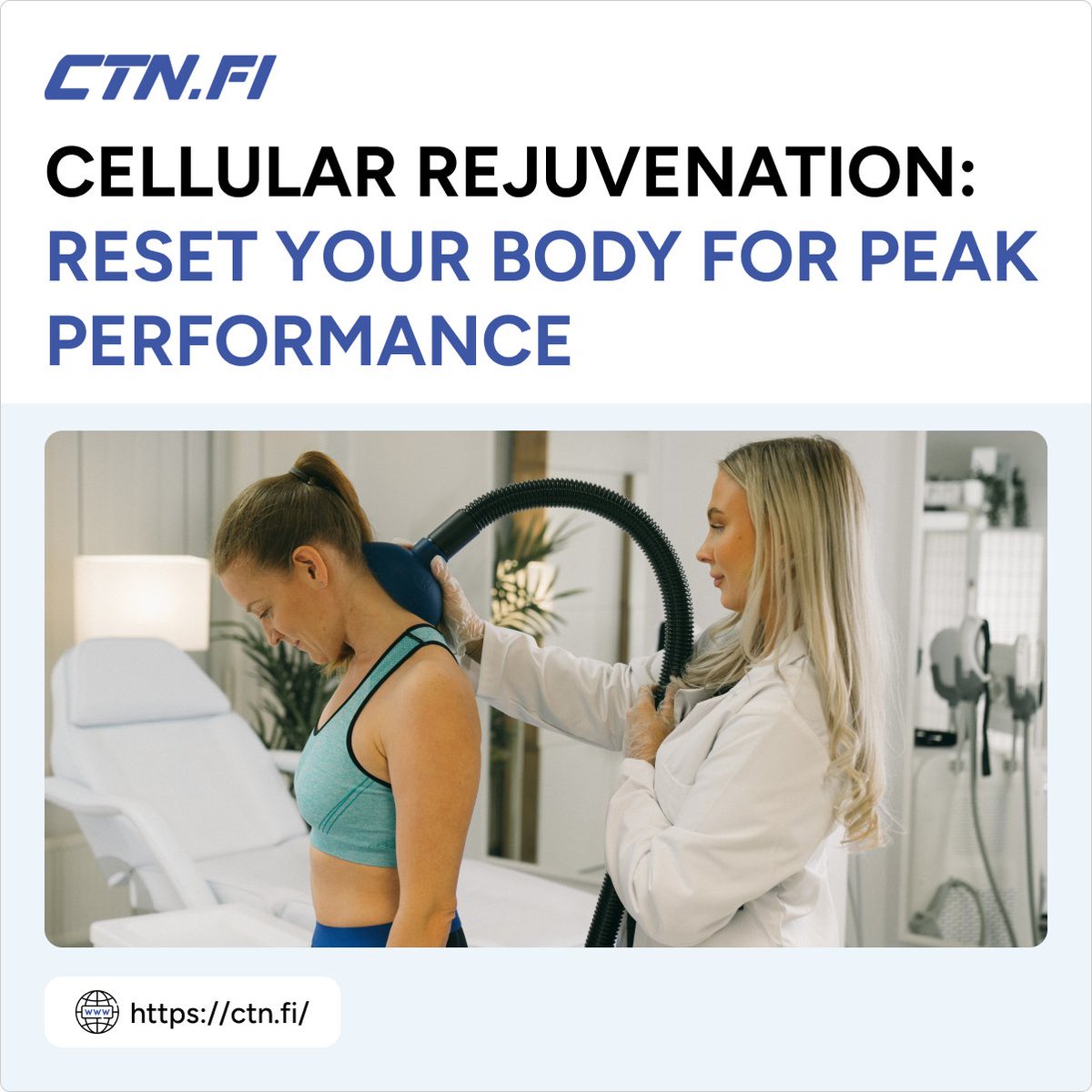 CryotechNordic's tweet photo. ✨ Reset Your Body for Peak Performance with CTN! Experience the power of cellular rejuvenation—boost energy, improve skin health, recover faster, and strengthen your immune system. Discover the benefits today and feel revitalized! #wellness #recovery #ctn https://t.co/94bspv6JAn