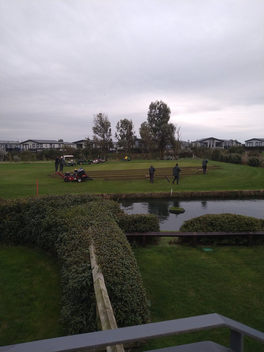 BreanGolf's tweet image. A day later than planned but our Autumn Course Maintenance is underway.

Tee times available throughout the day, call Pro Shop to book on 01278 752111 opt 1. Green fee rates will be adjusted accordingly for the maintenance disruption.

@swsportsnews #swgolf