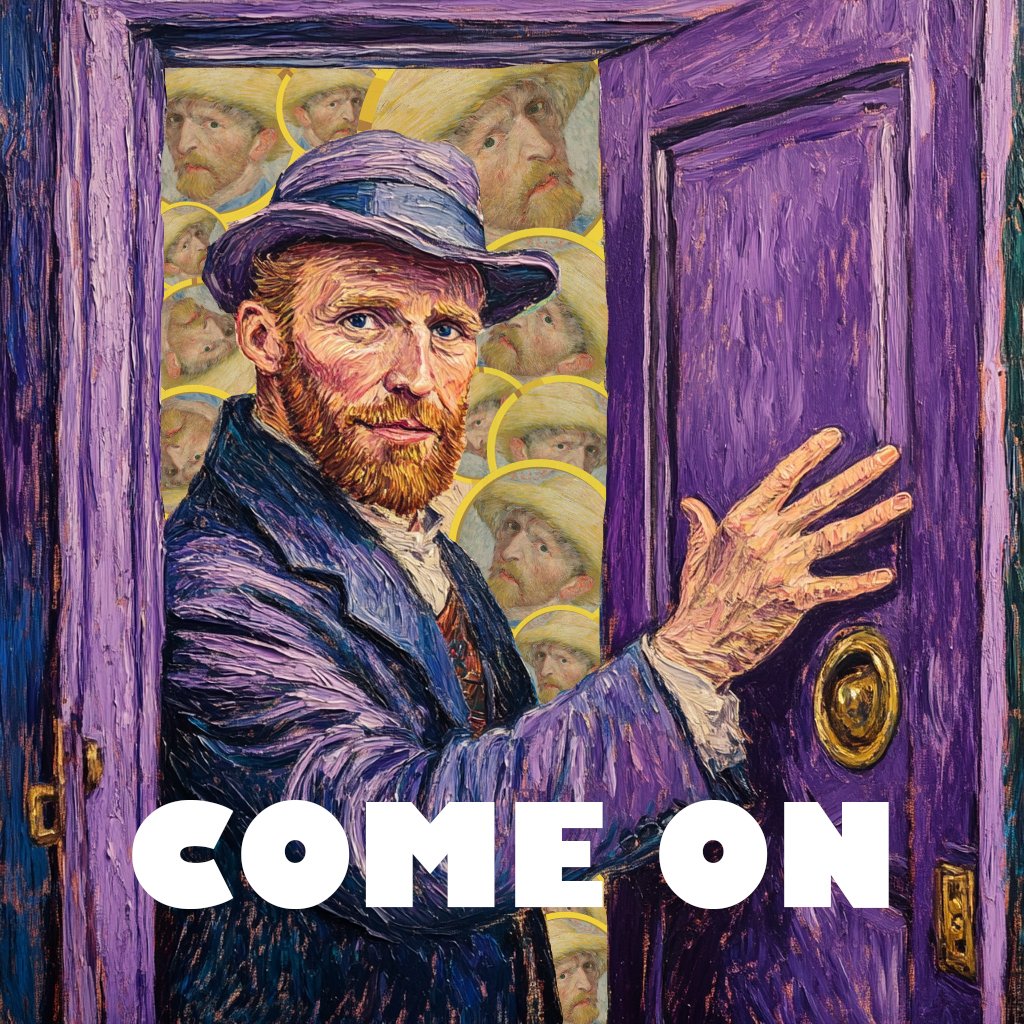 Come and enjoy, whether art or crypto. 
#BTC #ETH #DePIN #Memes