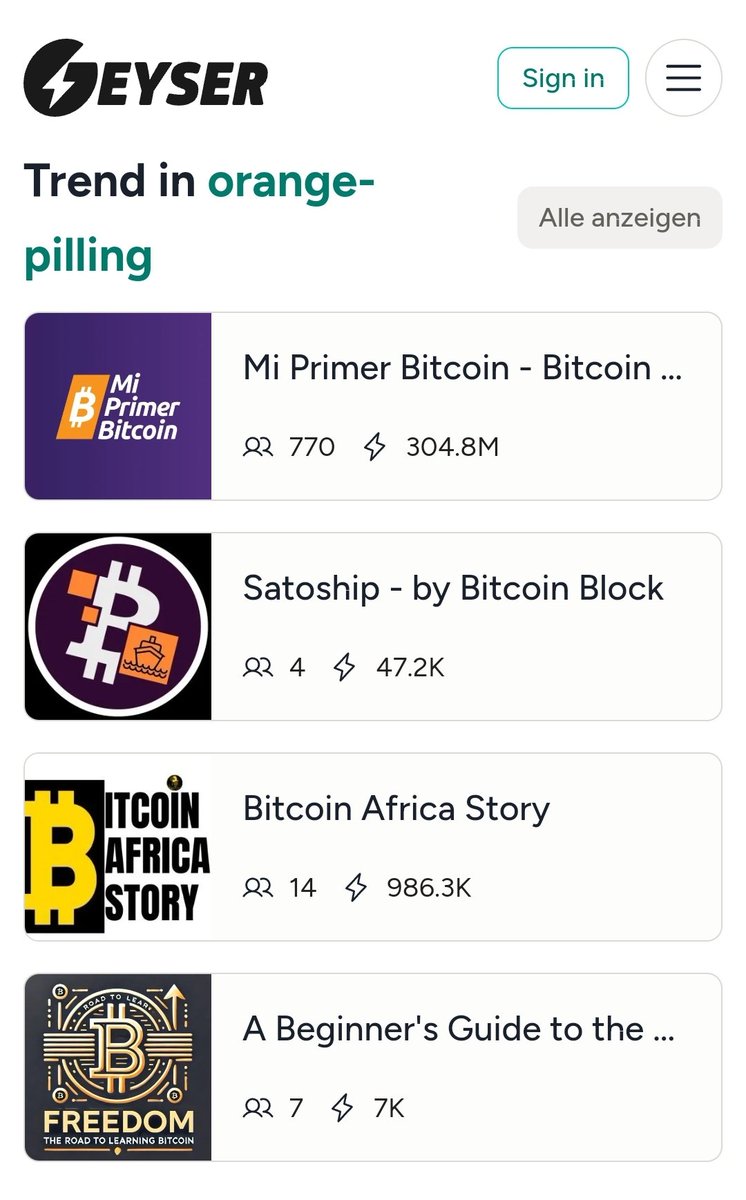 Let us climb the ladder on <a href="/geyserfund/">Geyser ⚡️</a> and make "Satoship" happen!
🧡 Bitcoin is for everyone and we leave noone behind! 🧡
👇 Support us here 👇
geyser.fund/project/satosh…

Thanks to our partners
<a href="/DezentralshopCH/">Dezentralshop</a>
#bitcoin
#studybitcoin
#thereisnosecondbest
#noCBDC
#inflation
