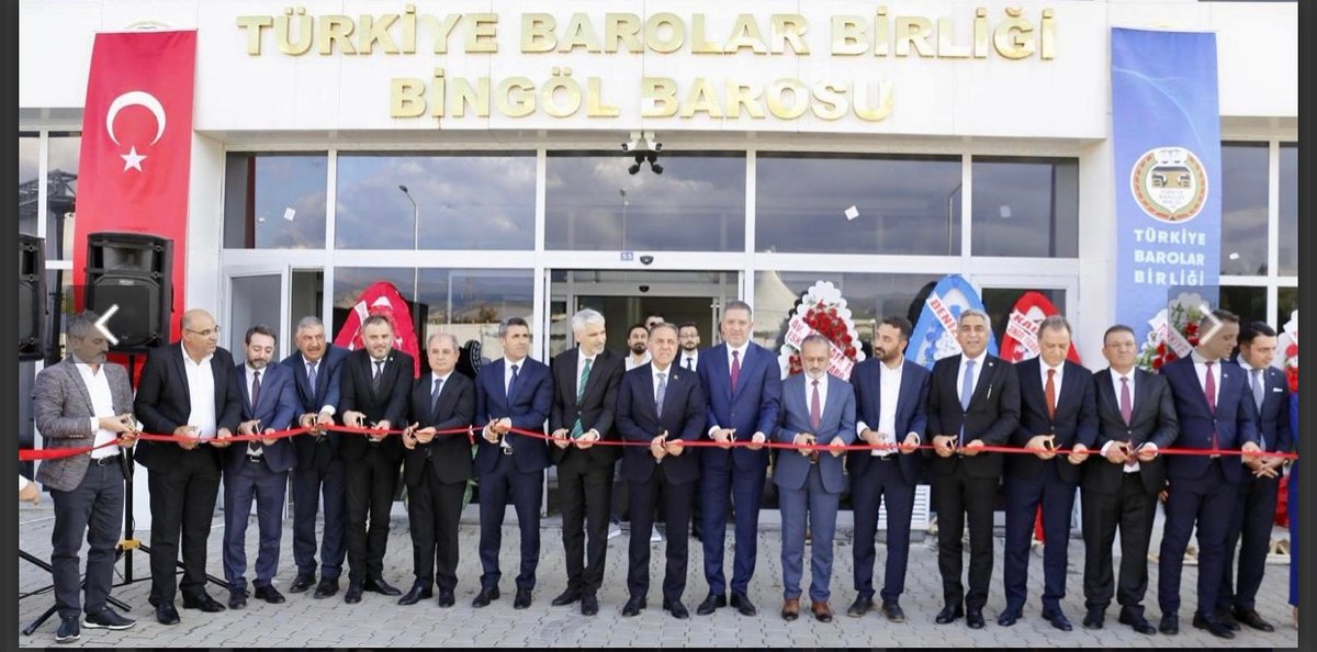 BİNGÖL BAROSU HİZMET BİNASI'NIN AÇILIŞ TÖRENİNE KATILDIK.
