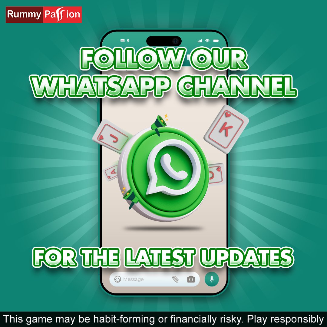 RummyGyan's tweet photo. Stay ahead of the game with the latest rummy updates on our official WhatsApp Channel! Stay in the loop with exciting promotions and limited-time offers.

Join here: https://t.co/hkrjYA79uA

#OnlineRummy #PassionSeKhe #Rummy #PlayRummy #RummySkill #RummyApp #CardGameRummy https://t.co/4drQCAhgEG