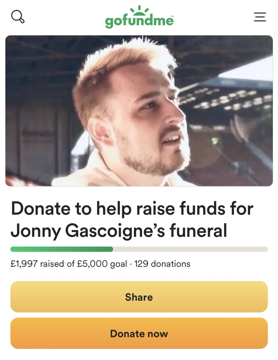IngoodNick17's tweet photo. Wow! 129 donations and almost 40% of the target complete in less than 12 hours. 

That’s incredible! 

Still loads of time to donate if you haven’t already 🙌

https://t.co/J4jNaV8YBf

Lets give @JonnyGazza1889 from @TheShorehamView the send off he deserves ❤️⚔️ https://t.co/cxYG2ObGje