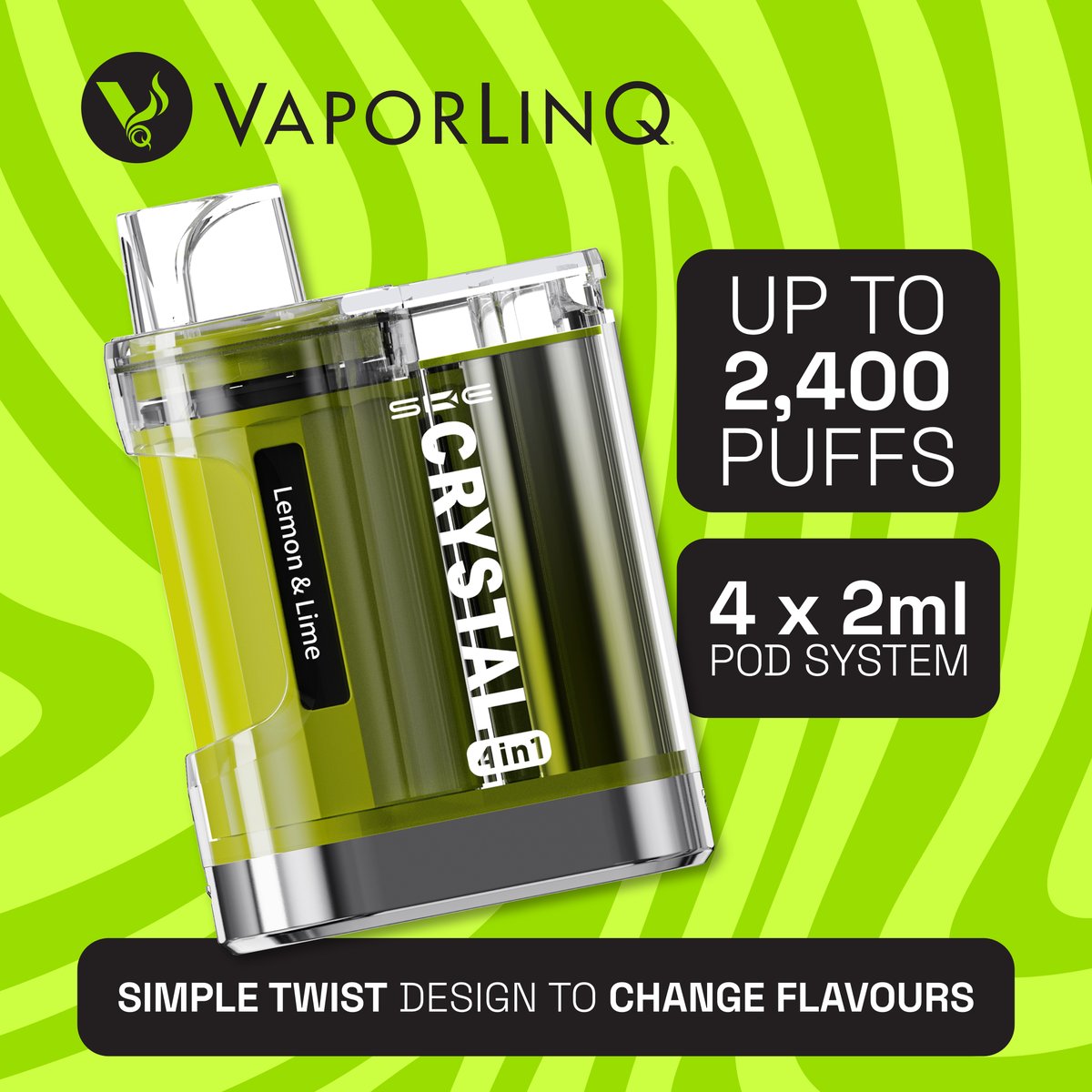 The SKE Crystal 4in1 vape will have your customers coming back for new pre-filled pods so they can switch between their favourite flavours. 😍

Download our app to stock up before the weekend👇
ROI — ie.vapesupplier.online
NI — noi.vapesupplier.online