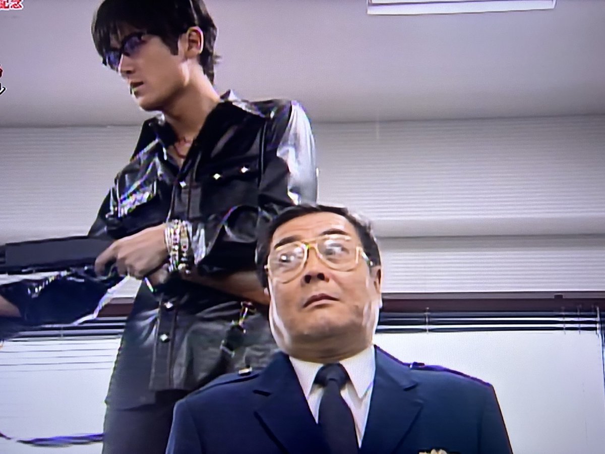 Minya_go6's tweet photo. #踊る大捜査線　歳末特別警戒スペシャル

鏡くんの"駄々こねちゃうんだもん"
後編は、
明日午後1時50分から

#稲垣吾郎 https://t.co/1m65bcsDbB