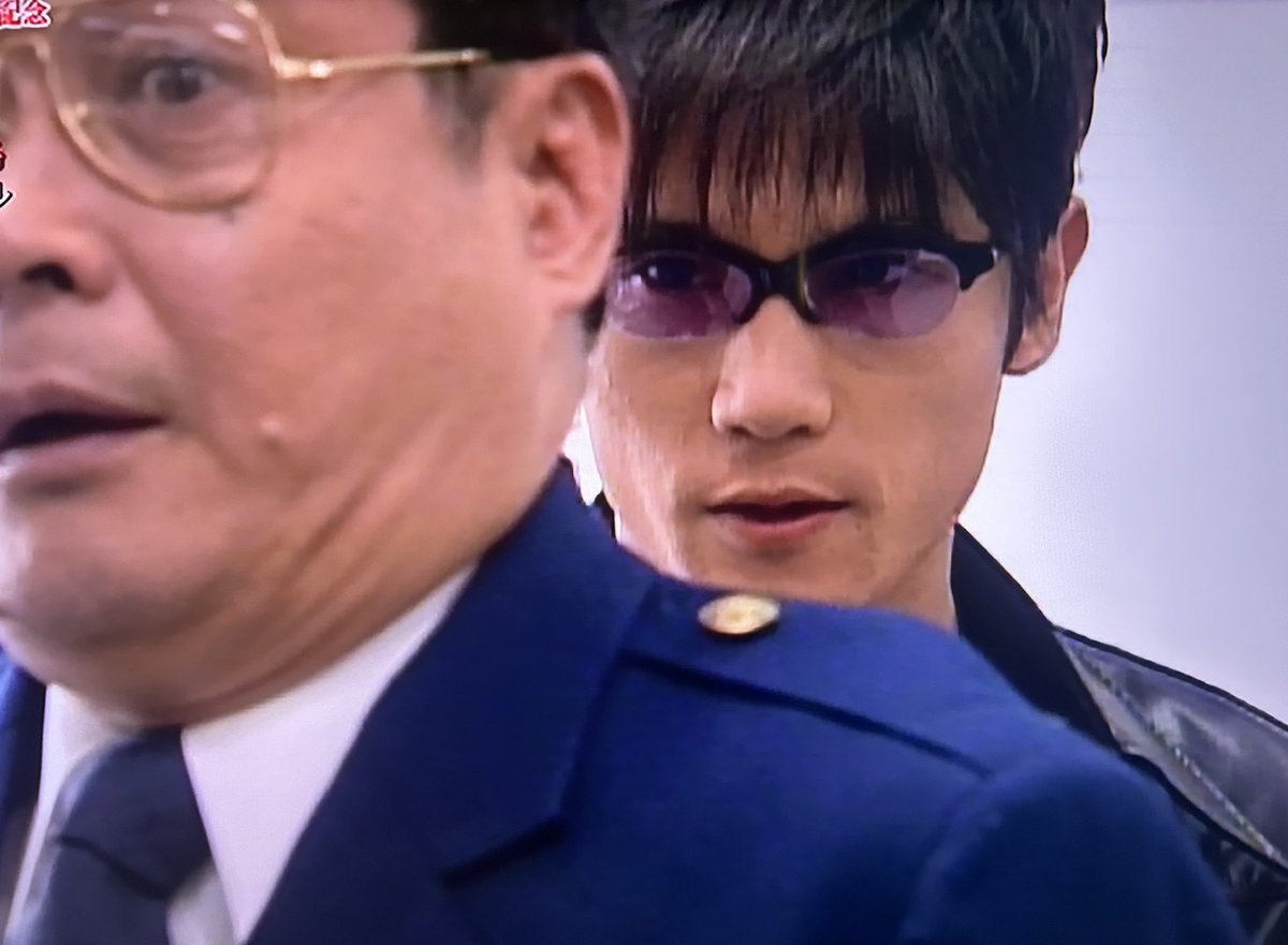 Minya_go6's tweet photo. #踊る大捜査線　歳末特別警戒スペシャル

鏡くんの"駄々こねちゃうんだもん"
後編は、
明日午後1時50分から

#稲垣吾郎 https://t.co/1m65bcsDbB