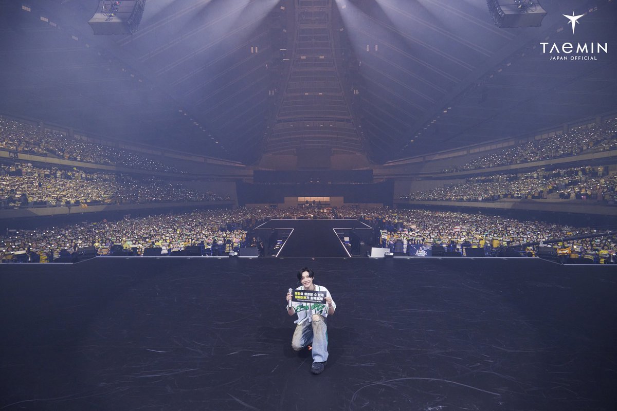 TAEMIN_JPofficl's tweet photo. ◤￣￣￣￣￣￣￣￣￣￣￣￣￣￣￣
　  2024 TAEMIN WORLD TOUR
 　       「Ephemeral Gaze」
＿＿＿＿＿＿＿＿＿＿＿＿＿＿＿◢

忘れられない思い出ができました✨
TAEMateの声援や
笑顔が忘れられません💕

また会いましょう！

#태민 #テミン #TAEMIN https://t.co/hIJM0Zbypg