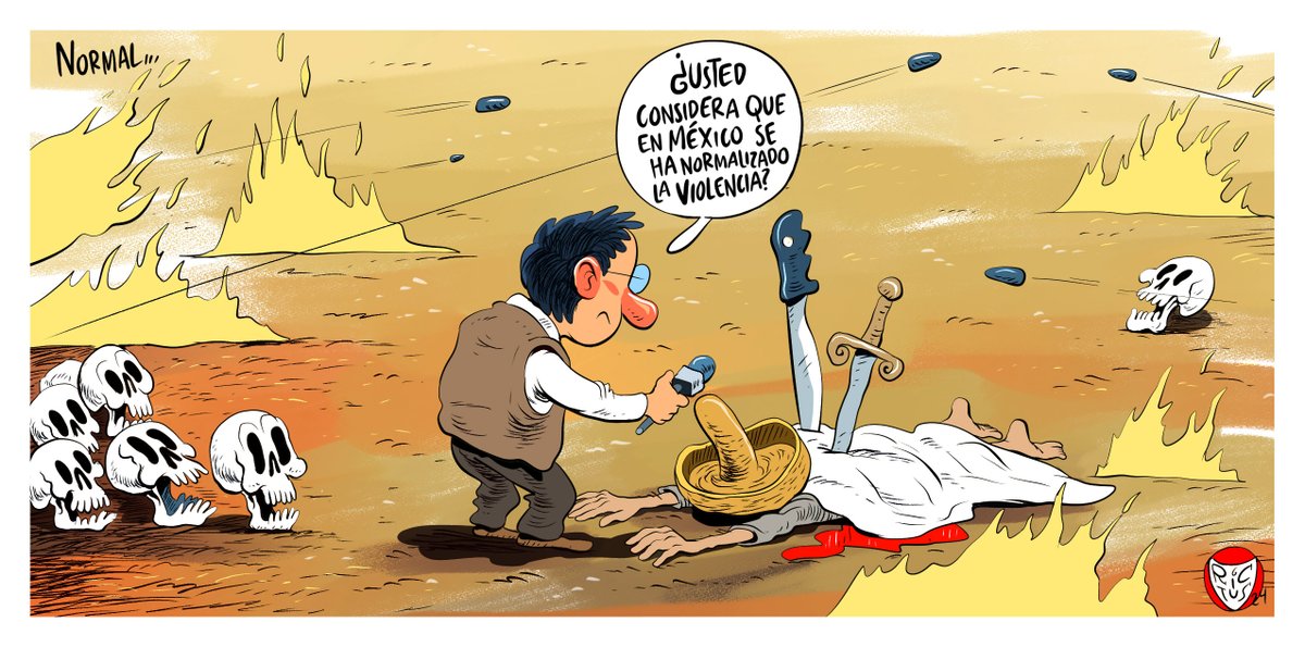 monerorictus's tweet photo. "Normal" Cartón publicado en @ElFinanciero_Mx https://t.co/JmFEzZRp29