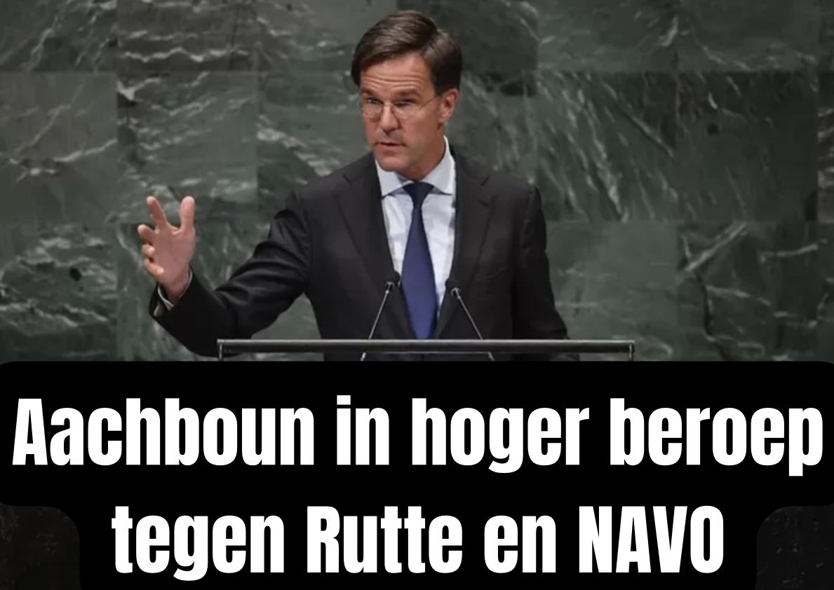 KarimAachboun's tweet image. Vonnis rechtbank Brussel: mijn vordering tegen #Rutte #NATO is ontvankelijk (dus niet kansloos),maar ongegrond verklaard. Op eigen kosten zet ik de zaak dóór voor gerechtigheid. Ik heb al hoger beroep ingesteld. Plaats hieronder #Aachboun als reactie. Like &amp;amp; Repost als steun!❤️🫡