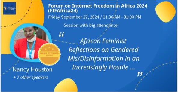 If you’re attending #FIFAfrica24 please join us on 27th September at 11:30 am for this important conversation.

Thank you to all our panelists <a href="/kikimordi/">Kiki Mordi</a>, @saraichisala <a href="/RosebellK/">Rosebell Kagumire</a> and the feminist solidarity and support of <a href="/awdf01/">African Women's Development Fund</a> <a href="/Purposeful_org/">WeArePurposeful</a> and <a href="/numunfund/">numun</a>.