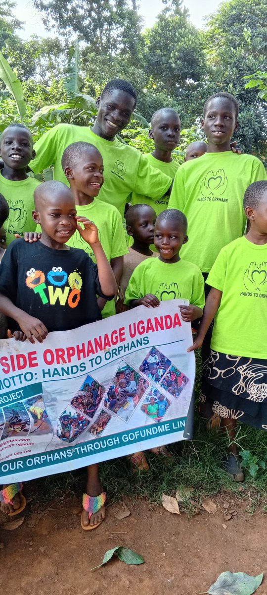 We call upon your support to help us with food, clothes, education, shelter,water, through our Gofundme link in bio 👆