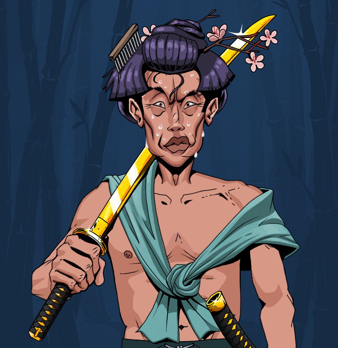 DERUGGEDDOJO's tweet image. ⚔️...great supporters + admirers of DEGEN DOJO art...will be able to COLLECT insane DEGENS...how you might ask...by SACRIFICING other degens or demons...more details soon...less is best...QUALITY &amp;gt; quantity...⚔️