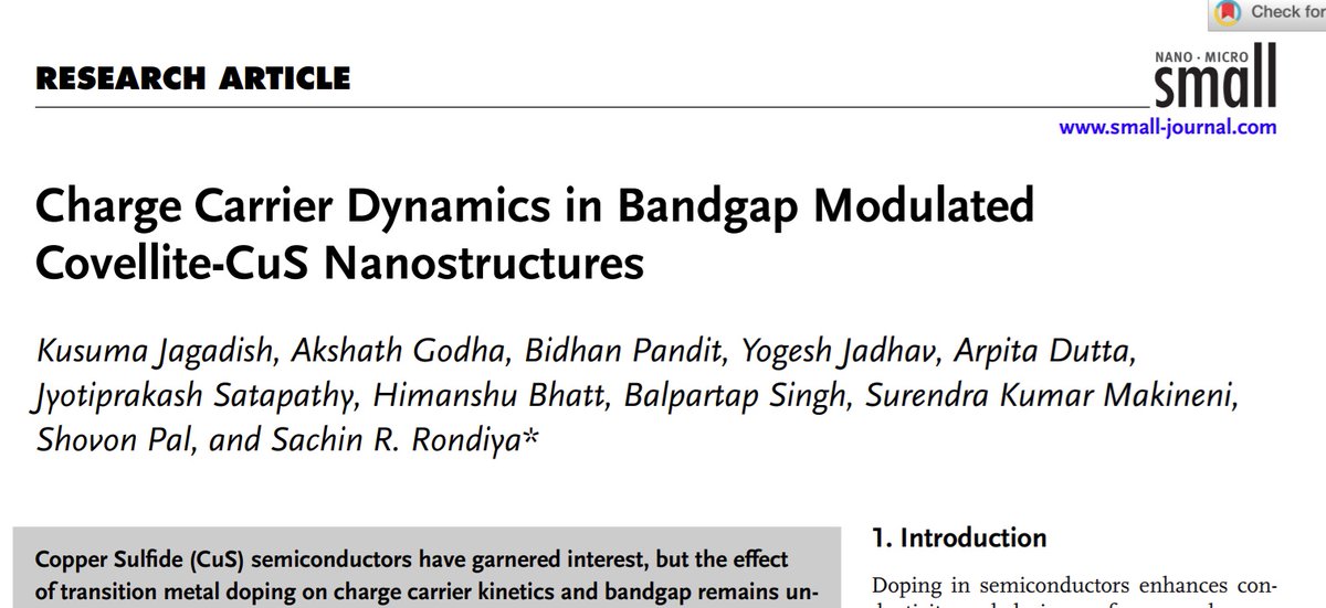 DRondiya's tweet photo. Congratulations Team! We're developing core expertise in the '𝐌𝐞𝐜𝐡𝐚𝐧𝐢𝐬𝐦 𝐁𝐞𝐡𝐢𝐧𝐝 𝐈𝐧𝐭𝐞𝐫𝐟𝐚𝐜𝐞 𝐋𝐨𝐬𝐬.' Along these lines, we've uncovered strategies, such as band engineering, which will help control interface loss in devices.
Link: https://t.co/Dif2fvC97K https://t.co/rvmLZoSZrq