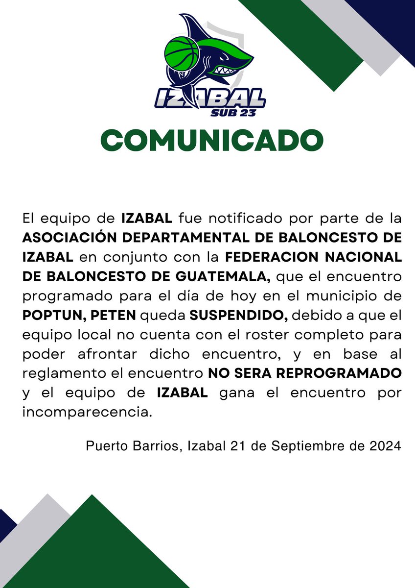 Izabalu23's tweet photo. 🚨COMUNICADO🚨 https://t.co/jllZn3oyKv