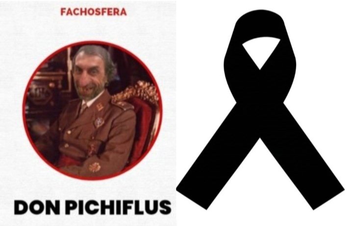 En homenaje a tí Pichi. Me has hecho siempre reir en tuiter. Eras una gran persona. Hoy tuiter debe lucir de luto en tu memoria.
Densansa en paz.