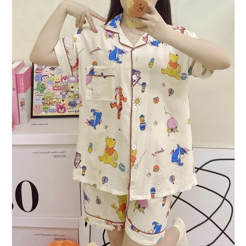 Rmnuna1623's tweet photo. ชุดนอนผ้าไหมญี่ปุ่น ลายการ์ตูนน่ารัก 🎀💗✨
ผ้านิ่มมากกก ใส่สบายสุดๆ 🫶🏻🌸🌷
ราคา 169 บาท ✅ เท่านั้น จตุจักรขาย 250 ++ 😂
พิกัดที่  📍 https://t.co/enRj3F0sJ0 #ของดีบอกต่อ #ช้อปช้อปปี้ไม่ตกเทรนด์ #ช้อปแฟชั่นที่ช้อปปี้ https://t.co/LF1POkdlpX