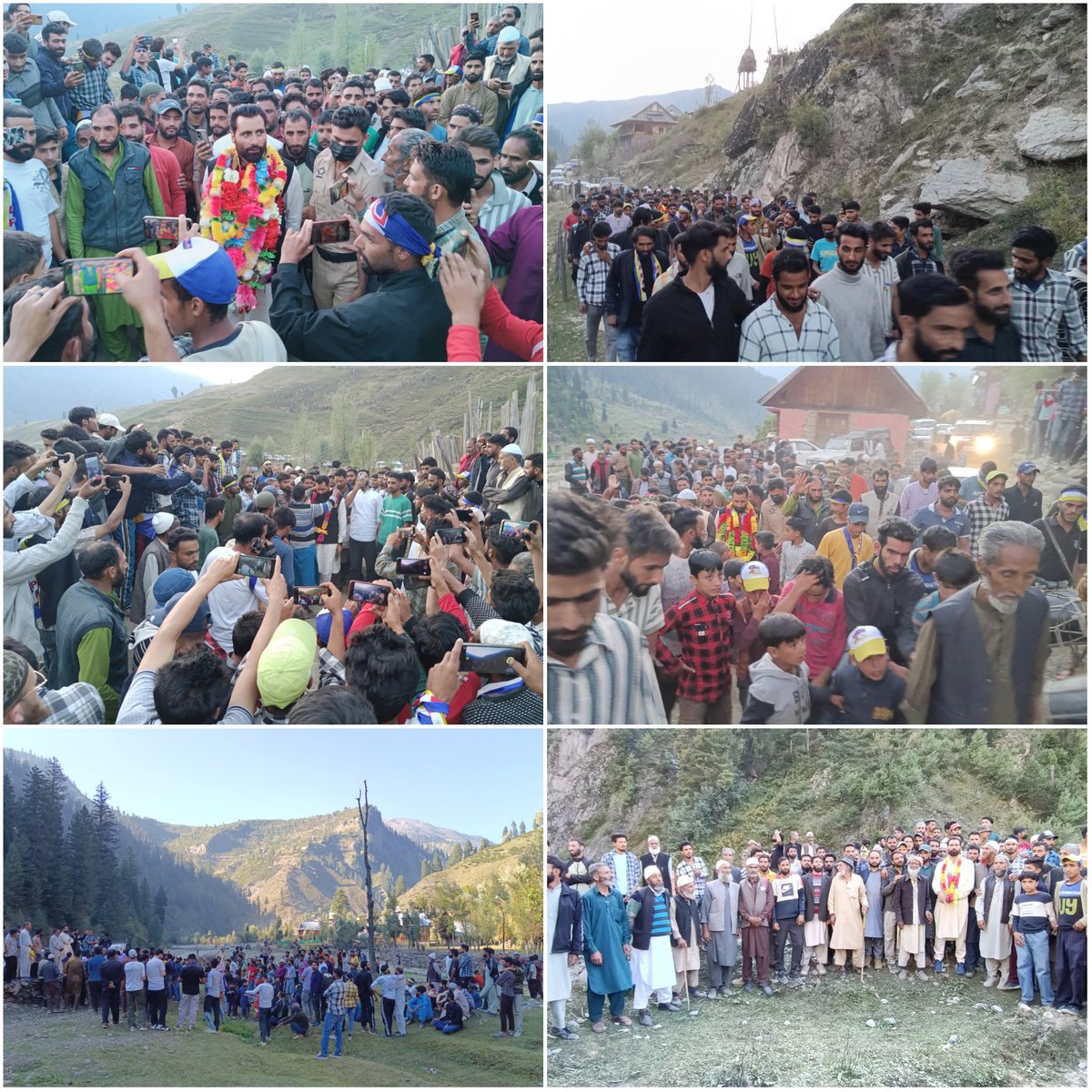 MuneerMirBK's tweet photo. Senior Political Leader &amp; DPAP District President Kupwara, Muneer Mir, the DPAP candidate for 04-Lolab Constituency, conducted a two-day tour of Machil Lolab, receiving overwhelming love and support from the people, further strengthening their shared vision for a brighter future. https://t.co/Ha7g8WWQsg