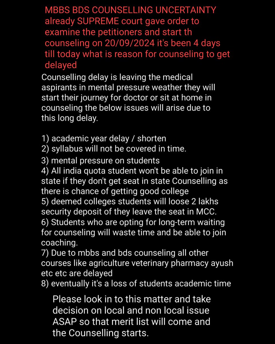 shotespress0's tweet photo. 🔴Telangana MBBS/BDS Counselling 2024 @asadowaisi @DamodarCilarapu @KTRBRS @revanth_anumula @V6News @TV9Telugu @TOIHyderabad @sakshinews #StartTGNEETcounselling https://t.co/LGNqzURwDx
