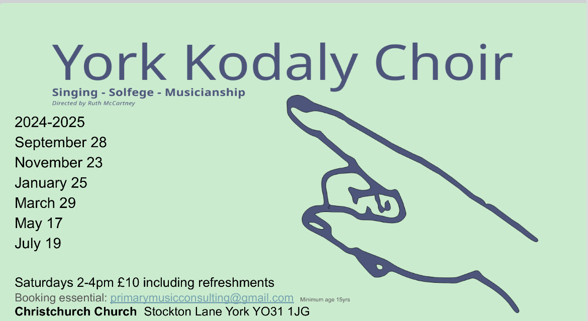 Ruth McCartney (@ruthiemcc19) on Twitter photo Starting again this Saturday. Let me know if you’re coming along. #kodaly <a href="/KodalyUK/">BritishKodályAcademy</a> <a href="/PocklingtonSing/">Pocklington Singers</a> <a href="/abcdtweets/">Association of British Choral Directors</a> #choir #solfa Starting again this Saturday. Let me know if you’re coming along. #kodaly <a href="/KodalyUK/">BritishKodályAcademy</a> <a href="/PocklingtonSing/">Pocklington Singers</a> <a href="/abcdtweets/">Association of British Choral Directors</a> #choir #solfa