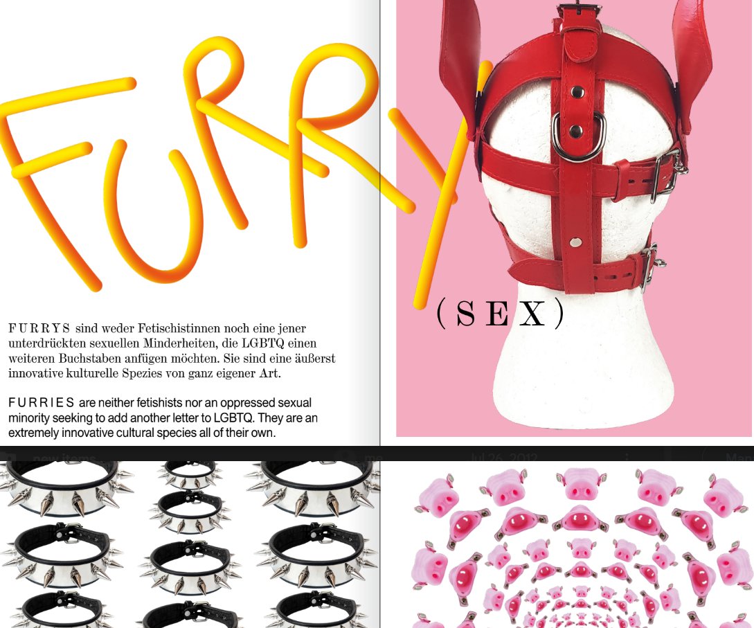 Excited to be part of The Animal Issue in C/O VIENNA MAGAZINE! Grab your copy now and discover more about our world. Tag someone who would love this! @TheAnimalIssue #coviennamagazine#bdsmpupplay#animalroleplay