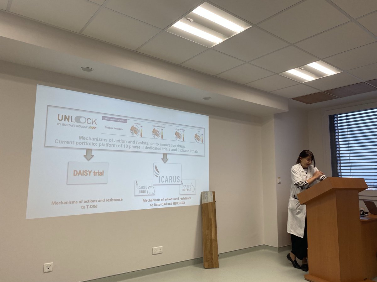 drcmassard's tweet photo. Nice talks this morning @GustaveRoussy DITEP-DMO: between new IO and ADC with #aurelien Marabelle and @BarbaraPistill2 @AlbigesL @BenjaminBesseMD @y_loriot @CapuBaldini https://t.co/XgJL2O2sjM