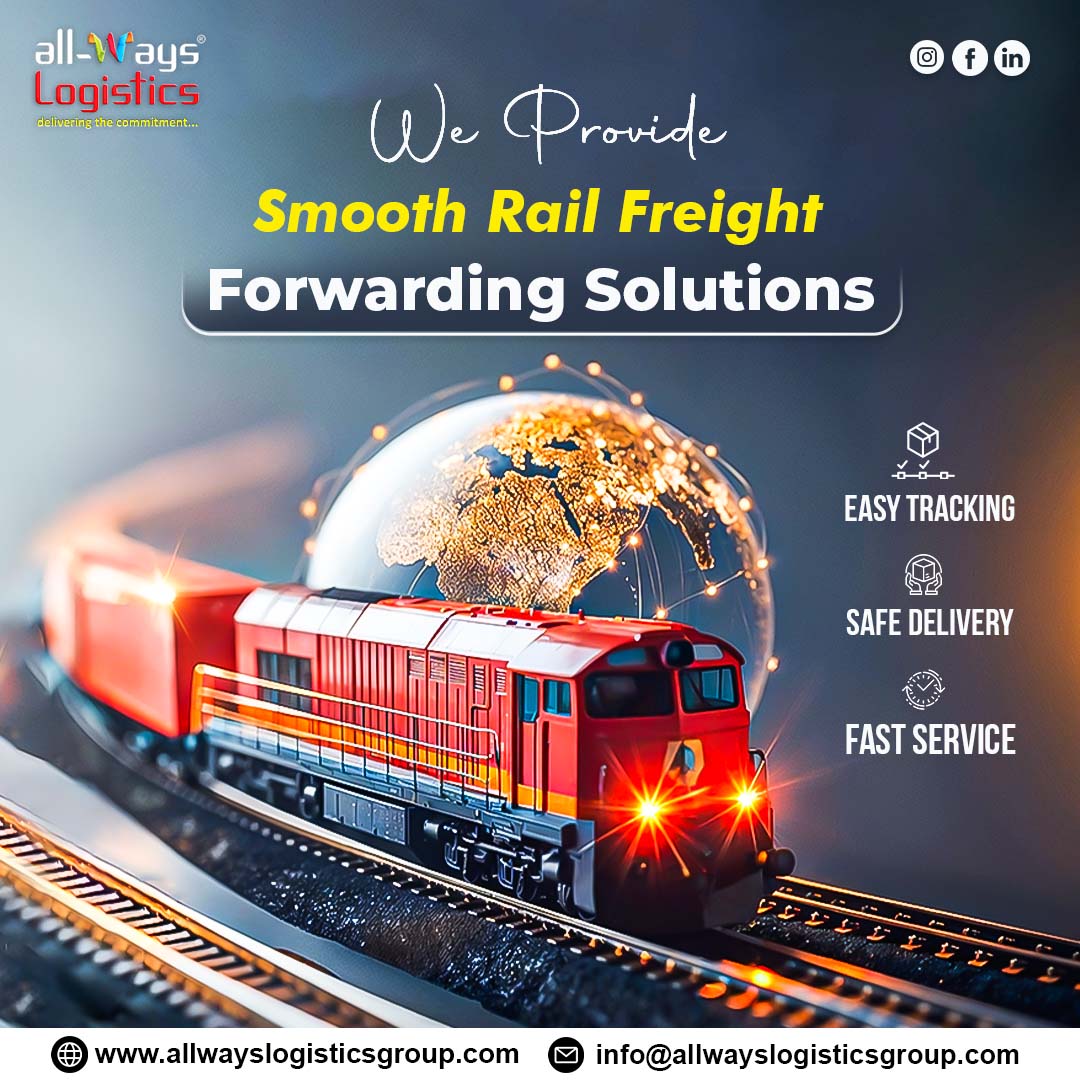 ways_india's tweet image. At All Ways Logistics, we offer seamless rail freight forwarding solutions to meet all your transportation needs.
Get a quote today!
allwayslogisticsgroup.com
info@allwayslogisticsgroup.com
9289303719

#indianlogistics #export #industry #freightforwarder #container #management