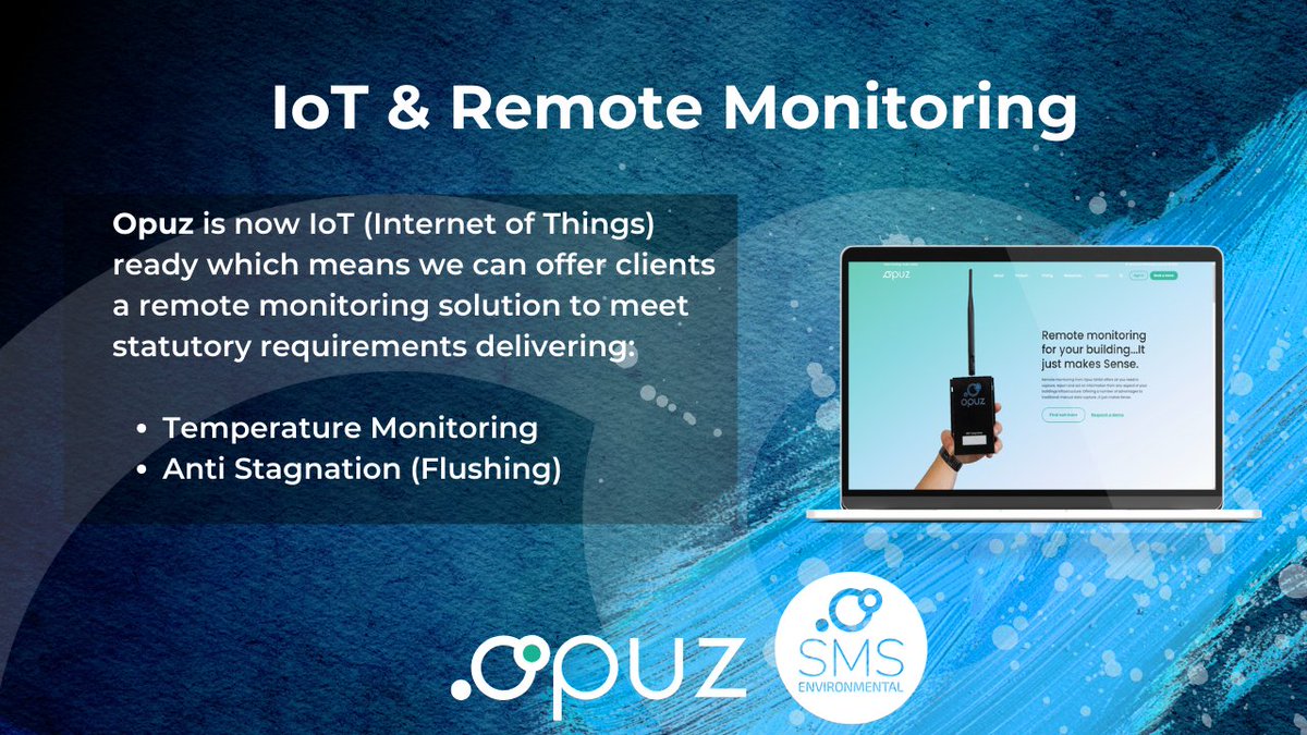 smscompliance's tweet photo. Our in-house CaFM system, Opuz Software, is IoT ready! Our clients are reaping the benefits, including:

✅ Accurate Readings
✅ Meaningful Reporting
✅ Real-Time Alerts
✅ Trend Analysis
✅ On-Demand Access

https://t.co/EdIqb2tens 

#IoT #FacilitiesManagement #SmartTech https://t.co/3Ju9gAcDui