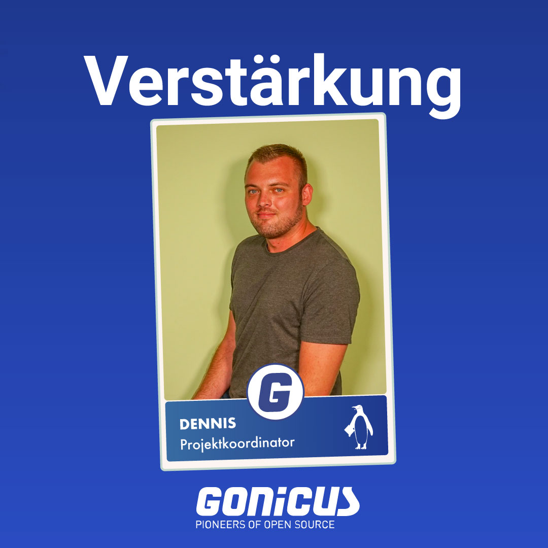 Dennis verstärkt uns nun in der Projektkoordination. #gonicus #opensource #jobs #arnsberg