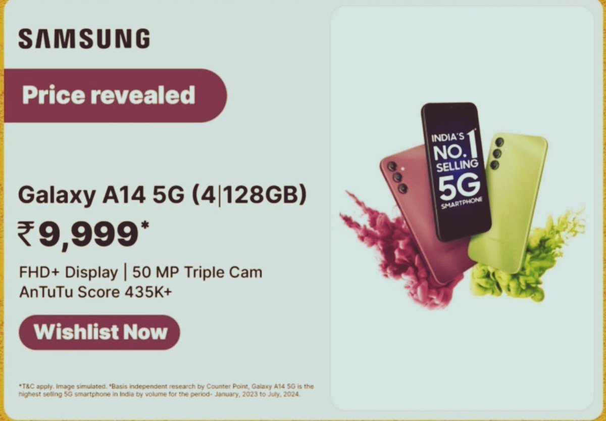NEERAJD88's tweet photo. Amazing offers on filpkart 💥 💥 

#DevachaNyay #HT100years
#GalaxyA14FlipkartDeal9999 https://t.co/7dnxU1vIun