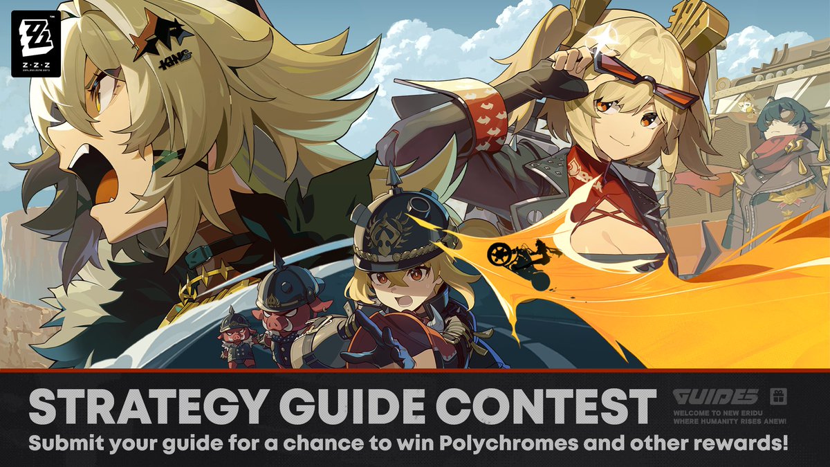 Dear Proxy, the Zenless Zone Zero Version 1.2 Strategy Station event is now underway!

Share the event page for the first time to obtain Dennies ×12,000. A milestone reward (Polychrome ×30) will be unlocked for all Proxies when the number of valid submissions reaches 1,000.