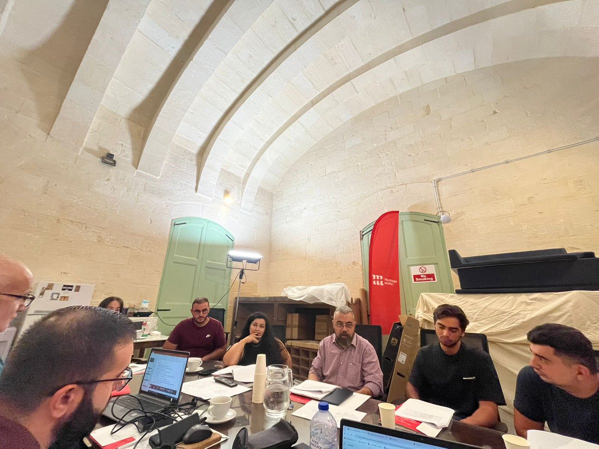 Our joint training activity in #Malta started: Two #EU Members states are working together: 
All about #3D #DataAcquisition in #CulturalHeritage #Complexity #Quality #Use &amp; #ReUse #Paradata #Metadata #Data <a href="/nebulousflynn/">Thomas Flynn</a>  <a href="/EU_HaDEA/">HaDEA</a>  <a href="/REA_research/">European Research Executive Agency</a> <a href="/OpenResearch_EU/">Open Research Europe</a> <a href="/EU_ScienceHub/">EU_ScienceHub</a>